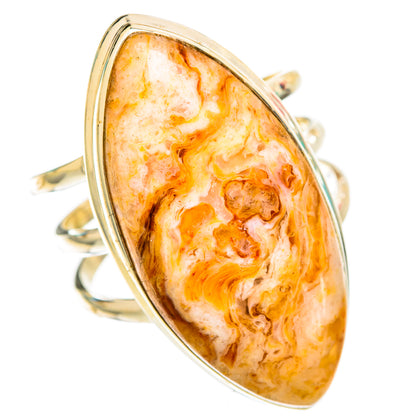 Plume Agate Rings handcrafted by Ana Silver Co - RING117576 - Photo 2