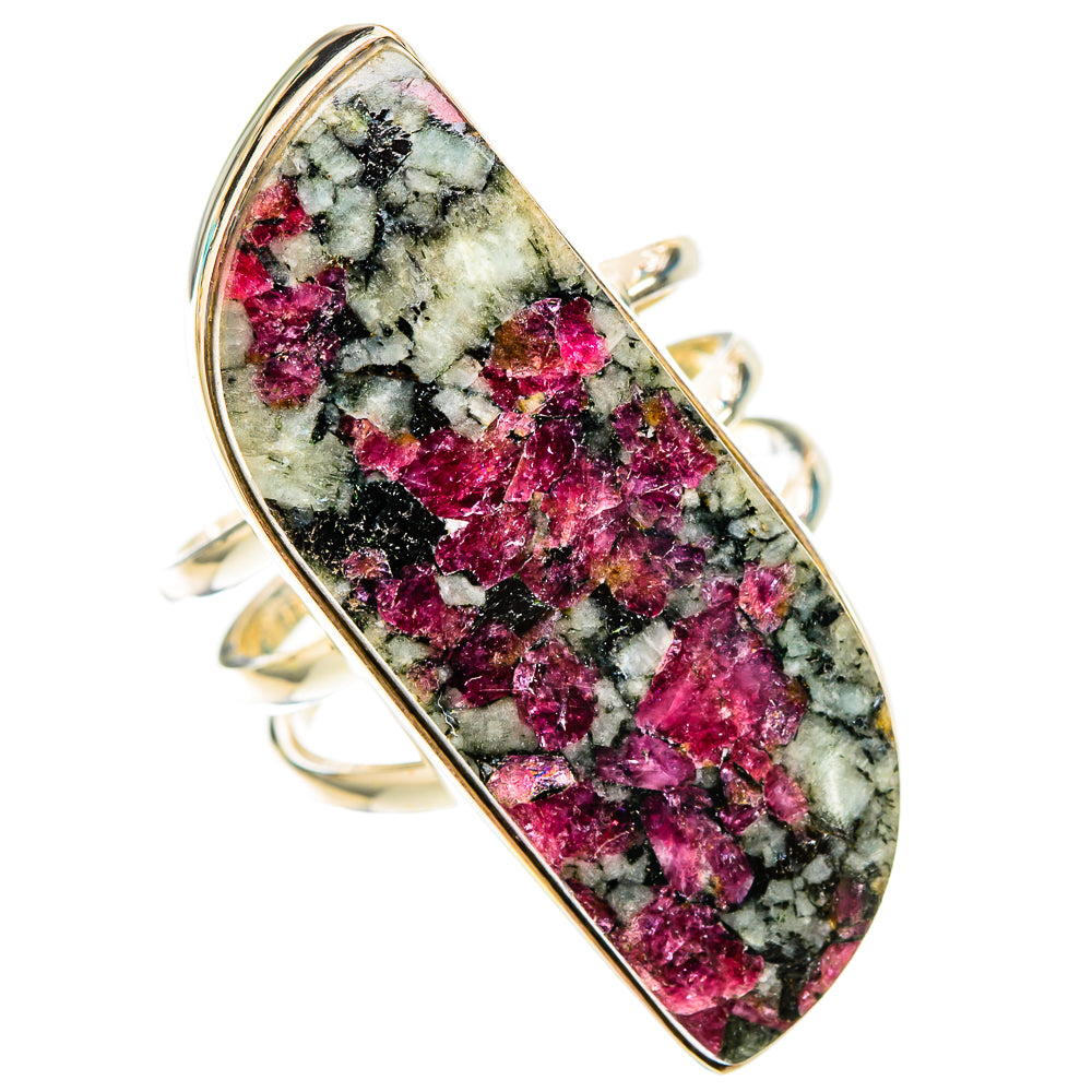 Russian Eudialyte Rings handcrafted by Ana Silver Co - RING117585 - Photo 2