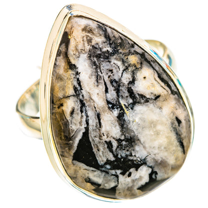 Chrysanthemum Stone Rings handcrafted by Ana Silver Co - RING117588 - Photo 2