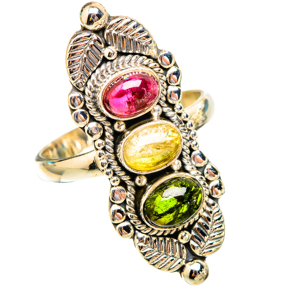 Tourmaline Rings handcrafted by Ana Silver Co - RING117594 - Photo 2