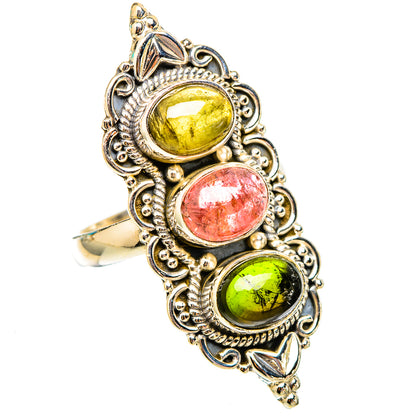 Tourmaline Rings handcrafted by Ana Silver Co - RING117595 - Photo 2