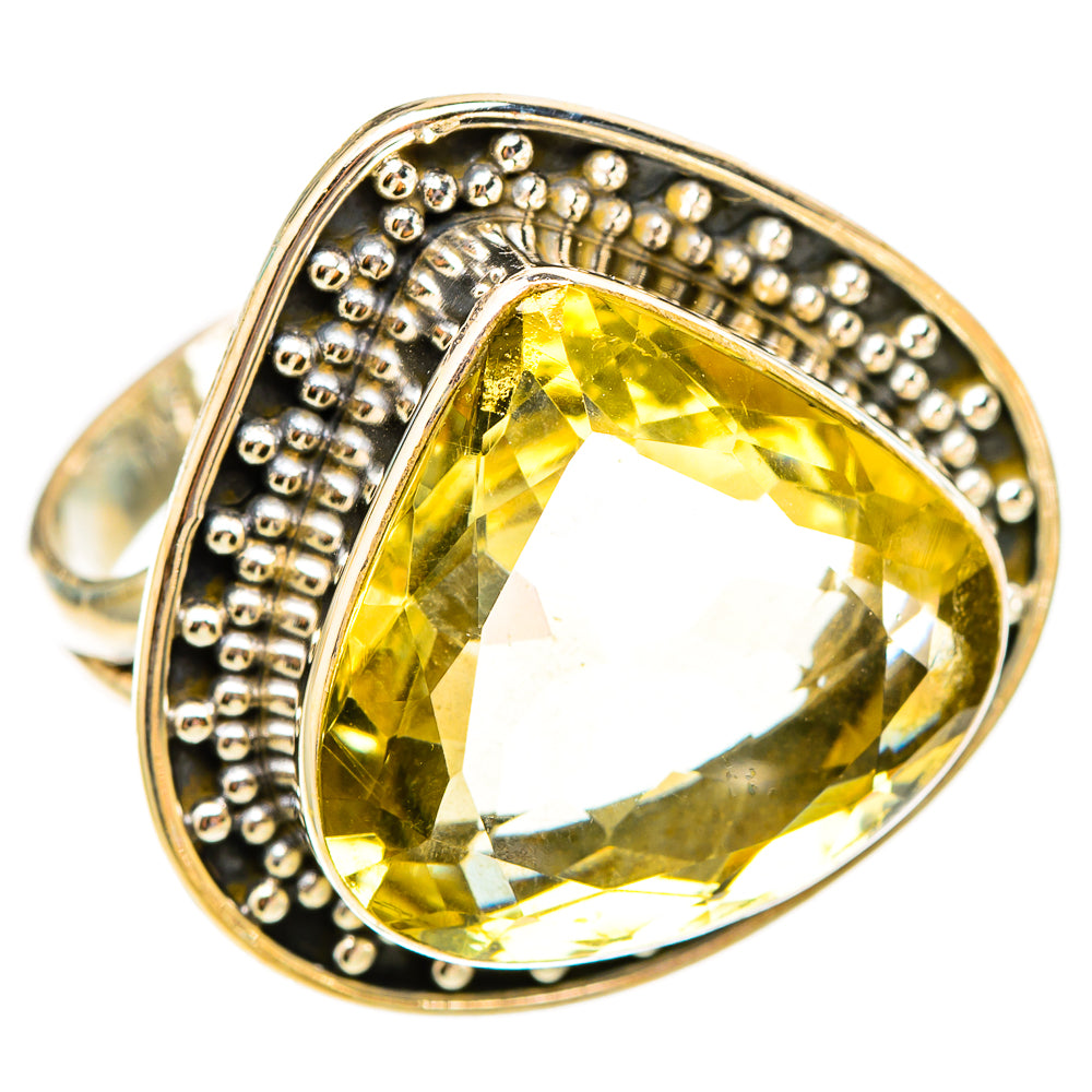 Citrine Rings handcrafted by Ana Silver Co - RING117598 - Photo 2
