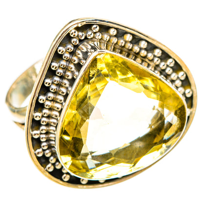 Citrine Rings handcrafted by Ana Silver Co - RING117598 - Photo 2