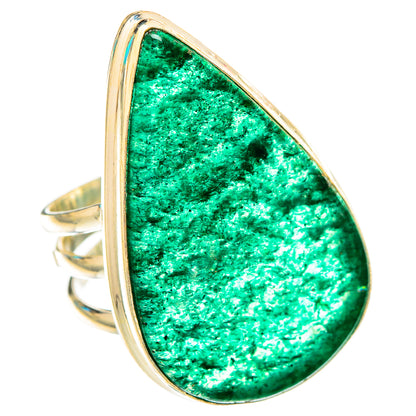 Green Aventurine Rings handcrafted by Ana Silver Co - RING117610 - Photo 2