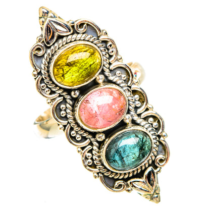 Tourmaline Rings handcrafted by Ana Silver Co - RING117625 - Photo 2