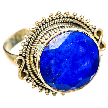 Lapis Lazuli Rings handcrafted by Ana Silver Co - RING117628 - Photo 2