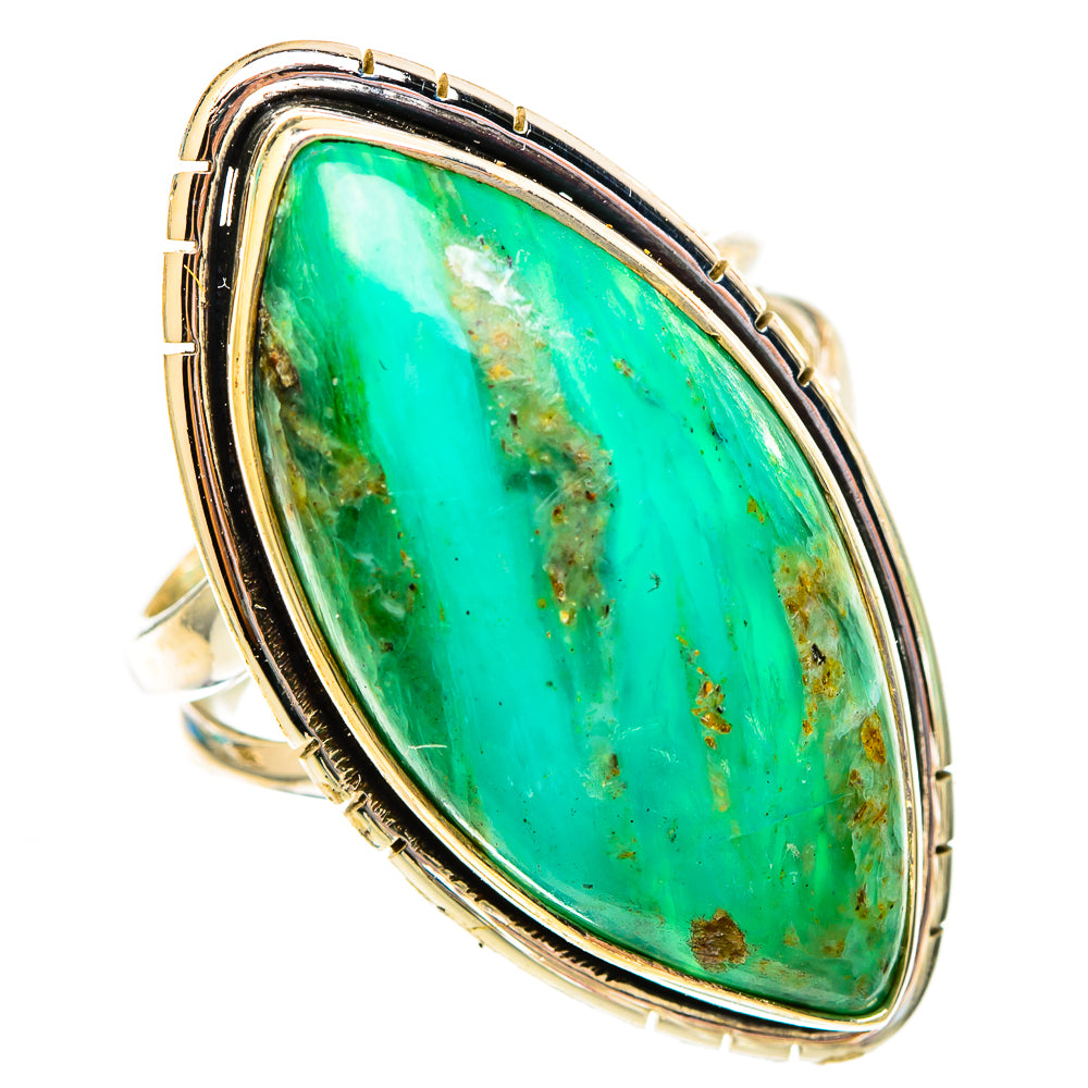 Peruvian Opal Rings handcrafted by Ana Silver Co - RING117629 - Photo 2