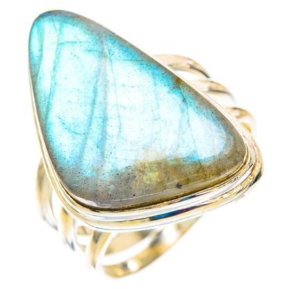 Labradorite Rings handcrafted by Ana Silver Co - RING117632 - Photo 2