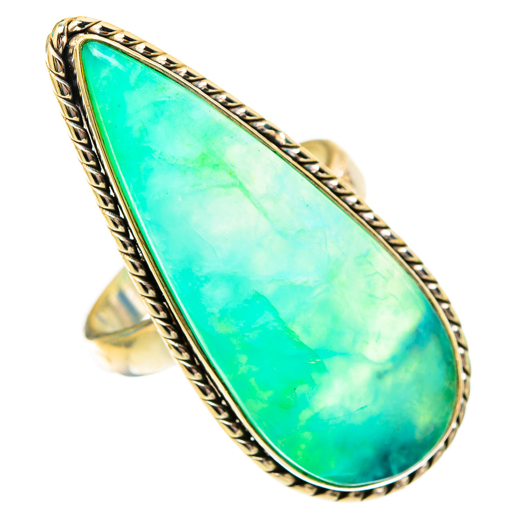 Peruvian Opal Rings handcrafted by Ana Silver Co - RING117635 - Photo 2