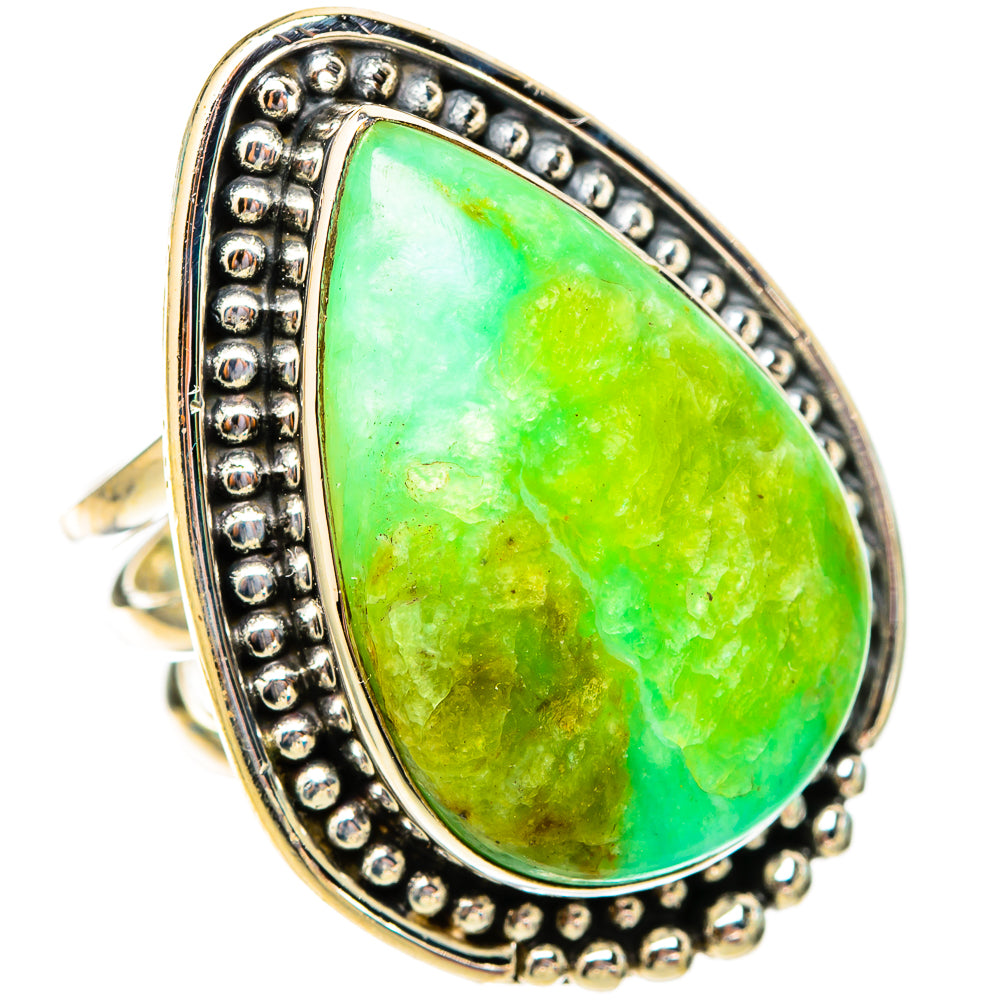 Peruvian Opal Rings handcrafted by Ana Silver Co - RING117636 - Photo 2