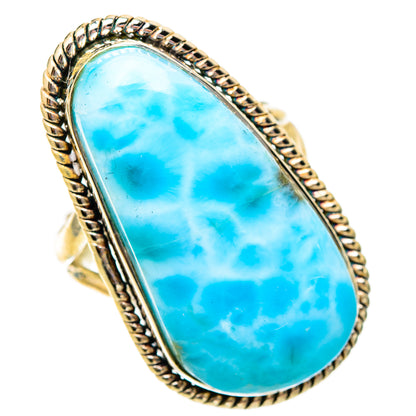 Larimar Rings handcrafted by Ana Silver Co - RING117661 - Photo 2