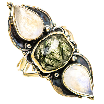 Tourmalinated Quartz Rings handcrafted by Ana Silver Co - RING117677 - Photo 2