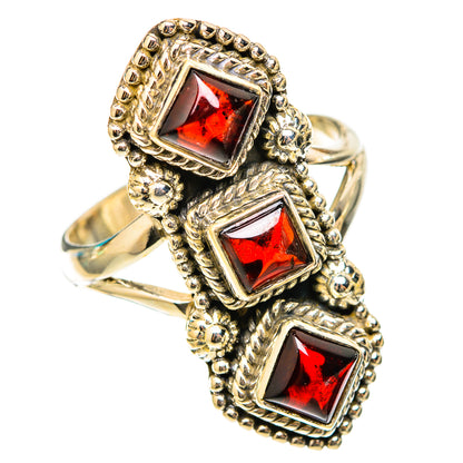 Garnet Rings handcrafted by Ana Silver Co - RING117713 - Photo 2