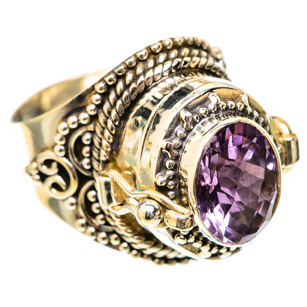 Amethyst Rings handcrafted by Ana Silver Co - RING117715 - Photo 2