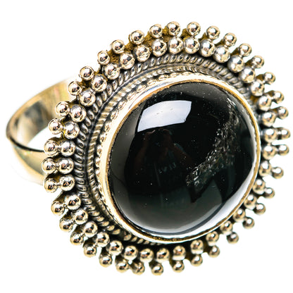 Black Onyx Rings handcrafted by Ana Silver Co - RING117718 - Photo 2