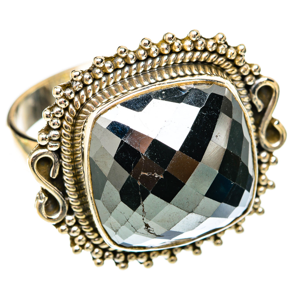 Hematite Rings handcrafted by Ana Silver Co - RING117727 - Photo 2