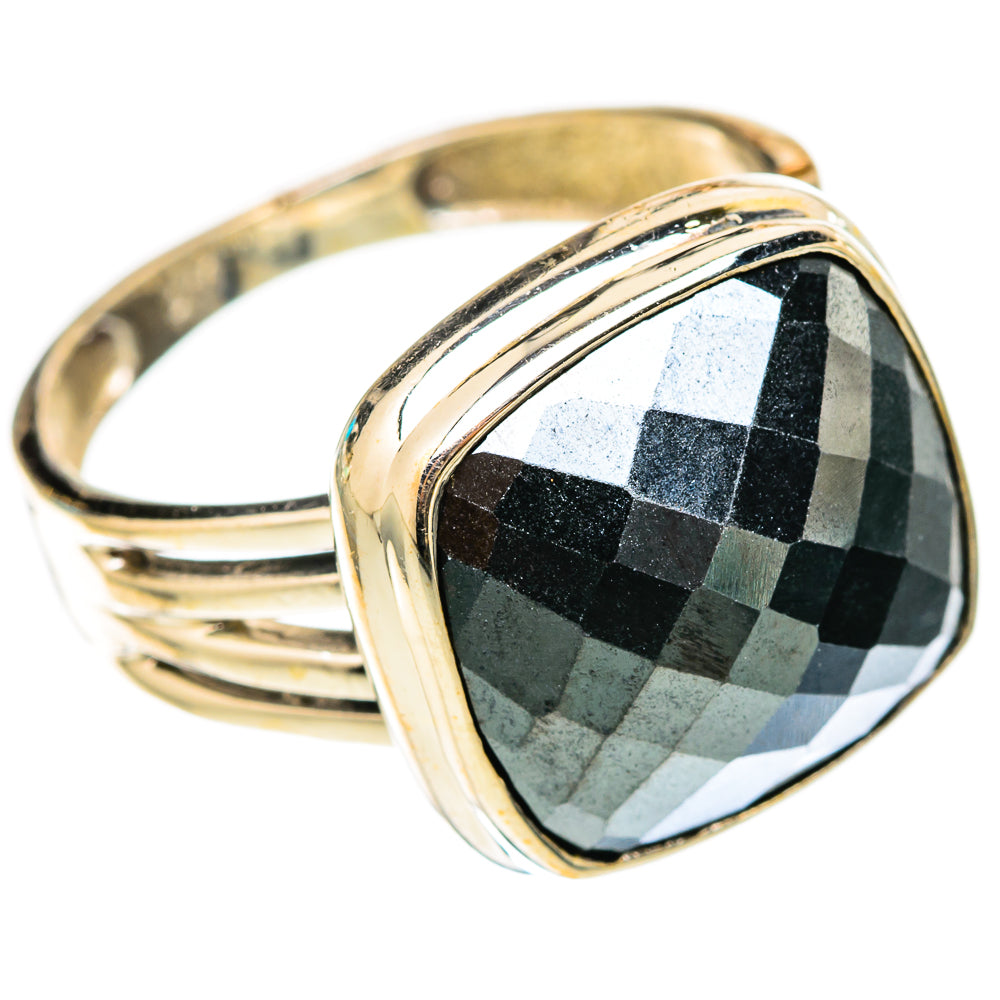 Hematite Rings handcrafted by Ana Silver Co - RING117728 - Photo 2