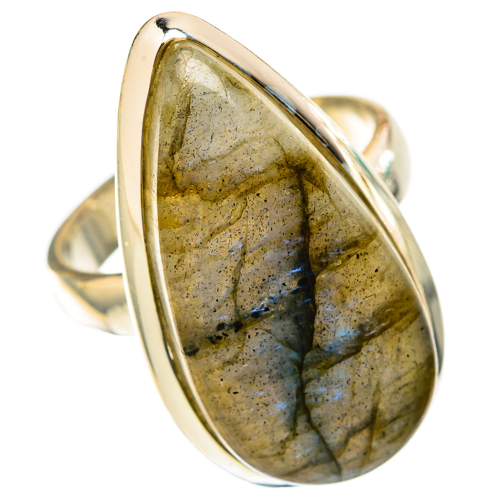Labradorite Rings handcrafted by Ana Silver Co - RING117731 - Photo 2