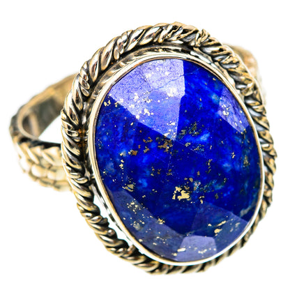 Lapis Lazuli Rings handcrafted by Ana Silver Co - RING117733 - Photo 2