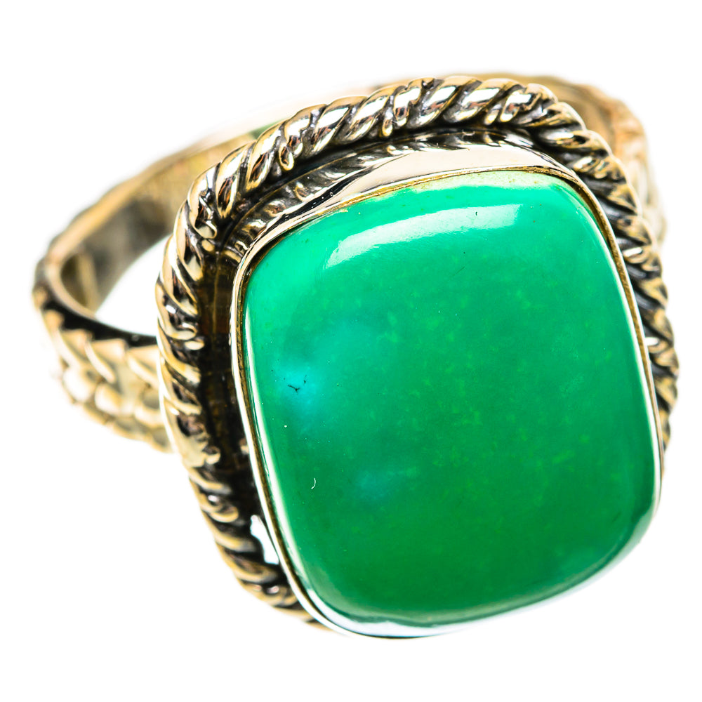 Turquoise Rings handcrafted by Ana Silver Co - RING117735 - Photo 2