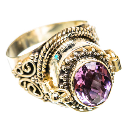 Amethyst Rings handcrafted by Ana Silver Co - RING117743 - Photo 2