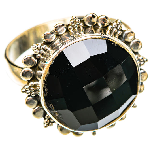 Black Onyx Rings handcrafted by Ana Silver Co - RING117749 - Photo 2