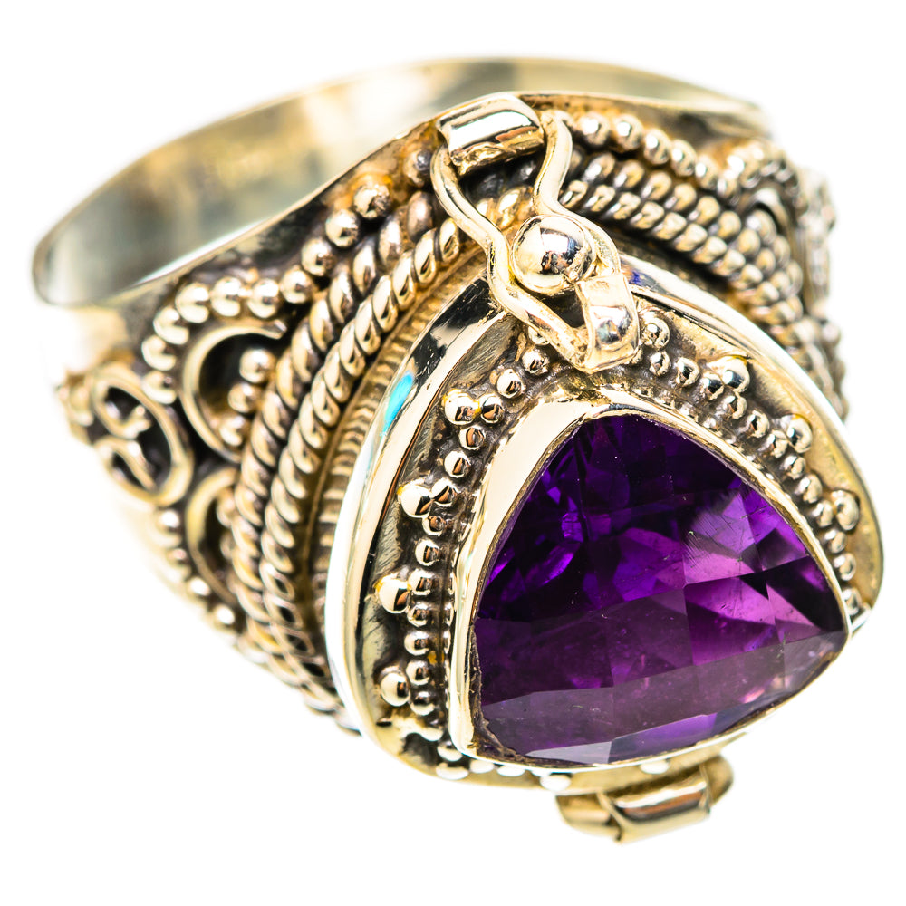 Amethyst Rings handcrafted by Ana Silver Co - RING117773 - Photo 2