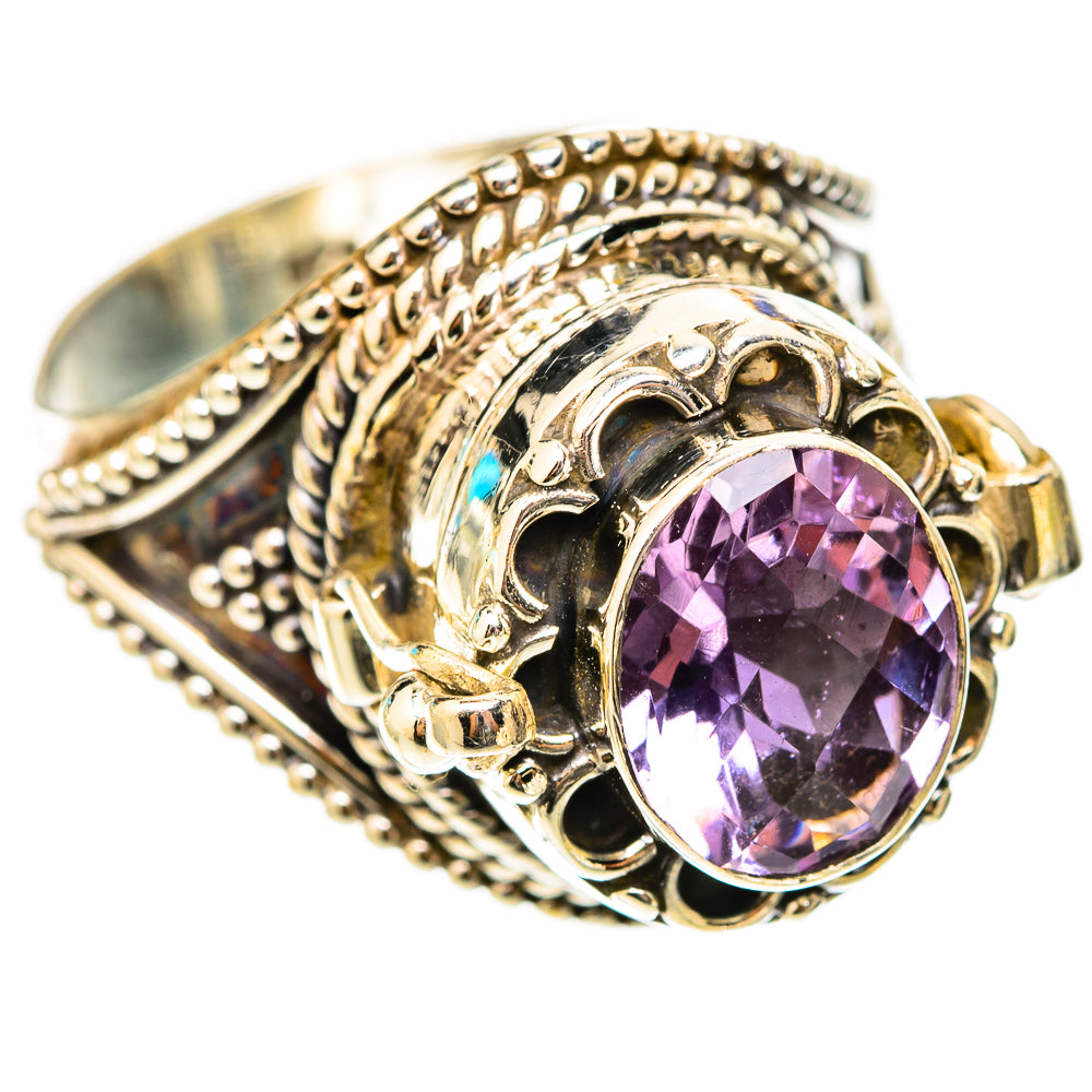 Amethyst Rings handcrafted by Ana Silver Co - RING117774 - Photo 2