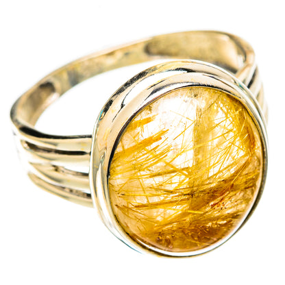 Rutilated Quartz Rings handcrafted by Ana Silver Co - RING117777 - Photo 2