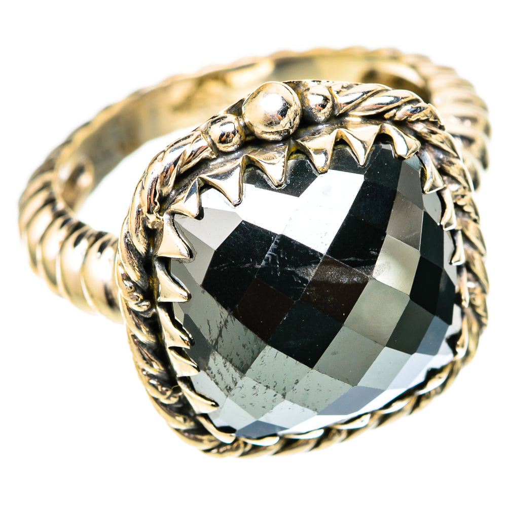 Hematite Rings handcrafted by Ana Silver Co - RING117787 - Photo 2