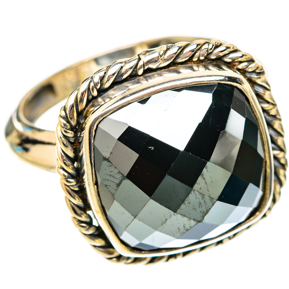 Hematite Rings handcrafted by Ana Silver Co - RING117788 - Photo 2