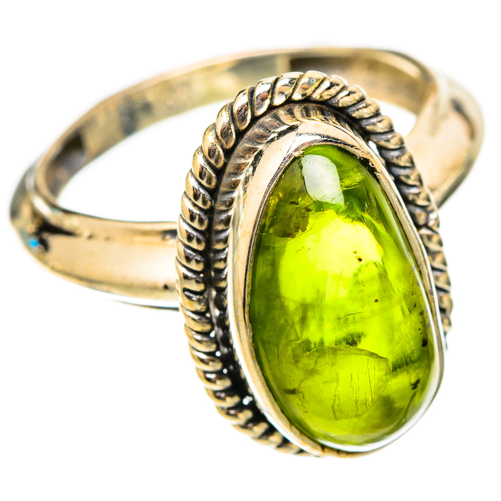 Peridot Rings handcrafted by Ana Silver Co - RING117794 - Photo 2