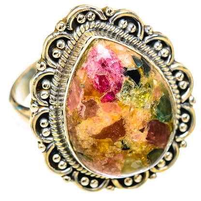 Tourmaline Rings handcrafted by Ana Silver Co - RING117798 - Photo 2
