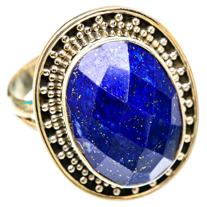 Lapis Lazuli Rings handcrafted by Ana Silver Co - RING117823 - Photo 2