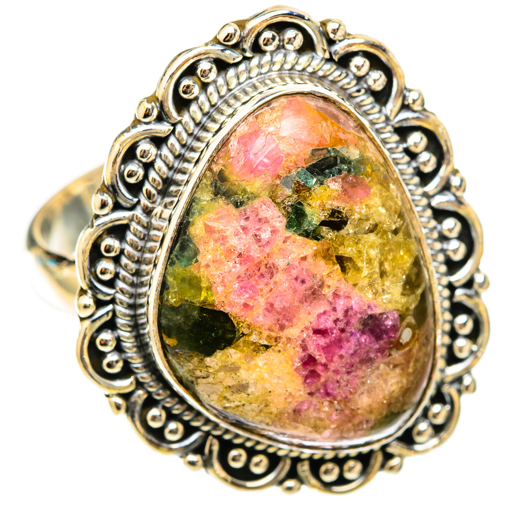 Tourmaline Rings handcrafted by Ana Silver Co - RING117829 - Photo 2