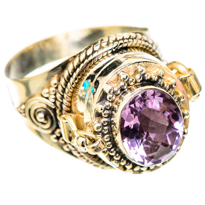 Amethyst Rings handcrafted by Ana Silver Co - RING117832 - Photo 2