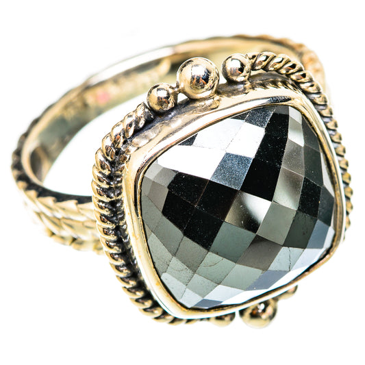Hematite Rings handcrafted by Ana Silver Co - RING117841 - Photo 2