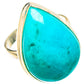 Peruvian Amazonite Rings handcrafted by Ana Silver Co - RING117851 - Photo 2