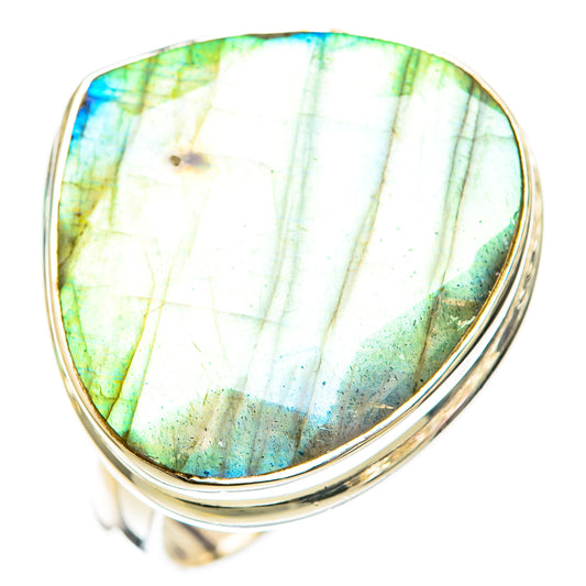 Labradorite Rings handcrafted by Ana Silver Co - RING117858 - Photo 2