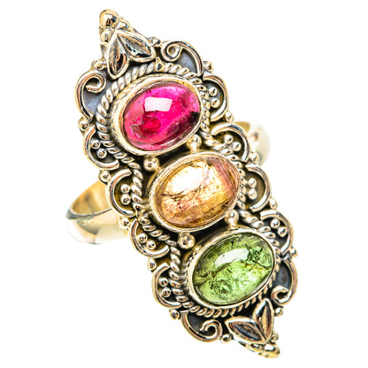 Tourmaline Rings handcrafted by Ana Silver Co - RING117875 - Photo 2