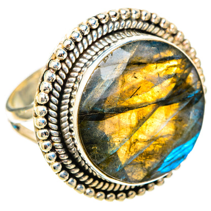 Labradorite Rings handcrafted by Ana Silver Co - RING117879 - Photo 2