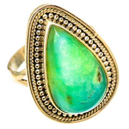 Peruvian Opal Rings handcrafted by Ana Silver Co - RING117891 - Photo 2