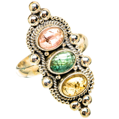 Tourmaline Rings handcrafted by Ana Silver Co - RING117908 - Photo 2