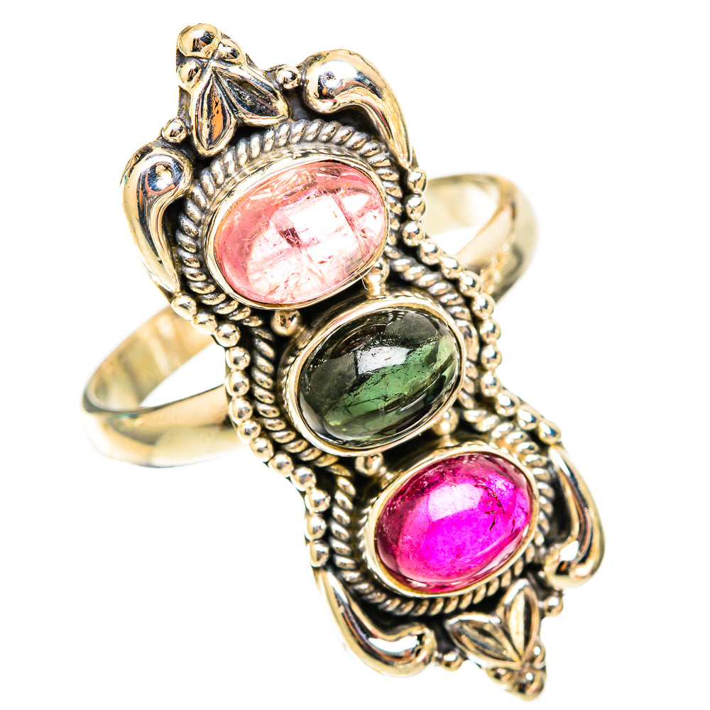 Tourmaline Rings handcrafted by Ana Silver Co - RING117909 - Photo 2