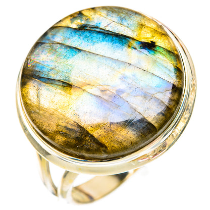 Labradorite Rings handcrafted by Ana Silver Co - RING117910 - Photo 2