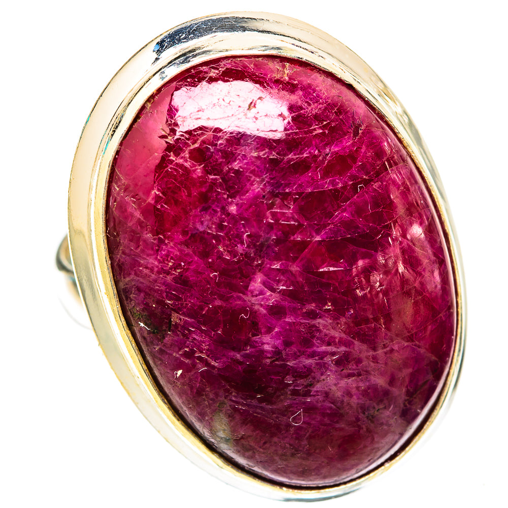 Ruby Fuchsite Rings handcrafted by Ana Silver Co - RING117922 - Photo 2