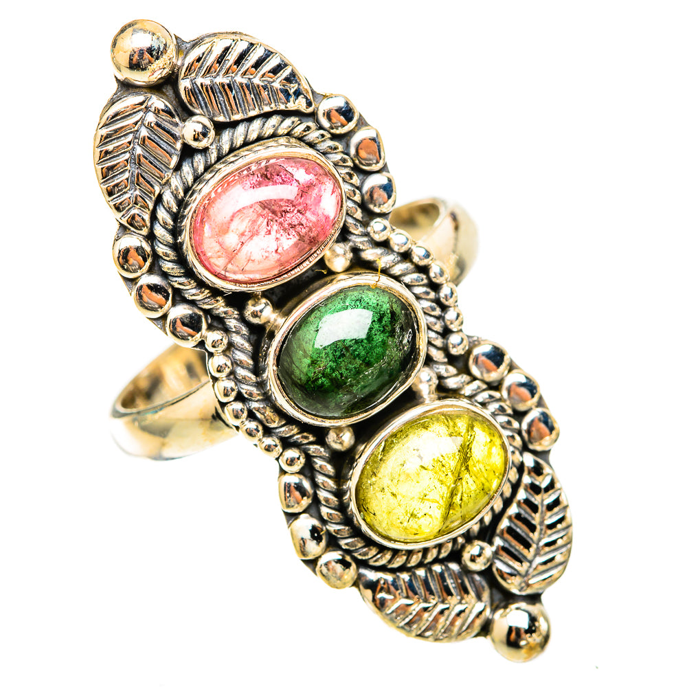 Tourmaline Rings handcrafted by Ana Silver Co - RING117934 - Photo 2