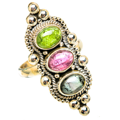Tourmaline Rings handcrafted by Ana Silver Co - RING117936 - Photo 2