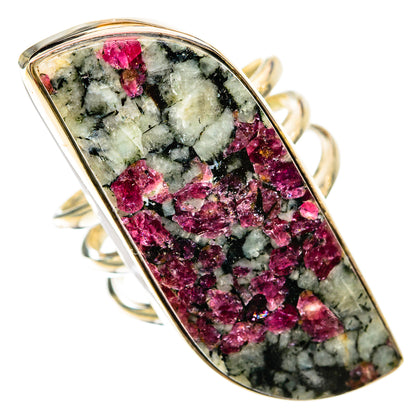 Russian Eudialyte Rings handcrafted by Ana Silver Co - RING117950 - Photo 2