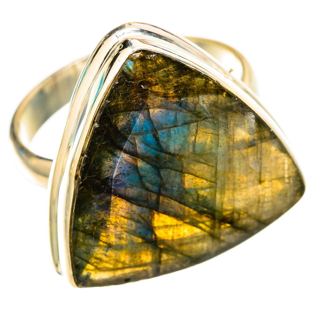 Labradorite Rings handcrafted by Ana Silver Co - RING117966 - Photo 2